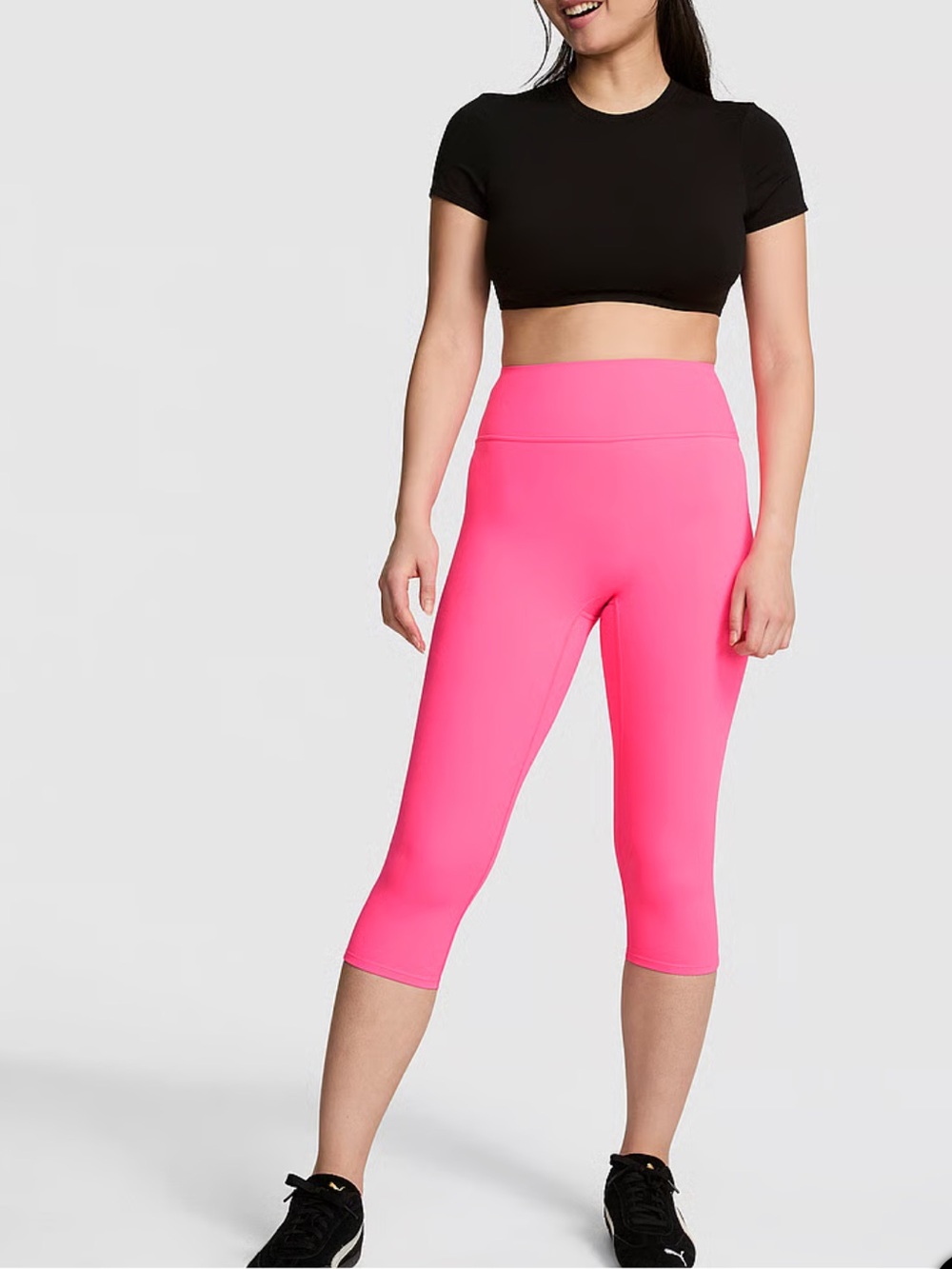 NWT PINK RELAY™ CAPRI LEGGINGS